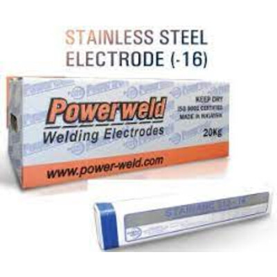 POWERWELD STAINLESS STEEL WELDING ELECTRODE E312-16